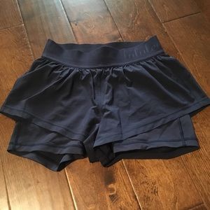 NWOT Lululemon Bootcamp Ready Shorts Navy Size: 4